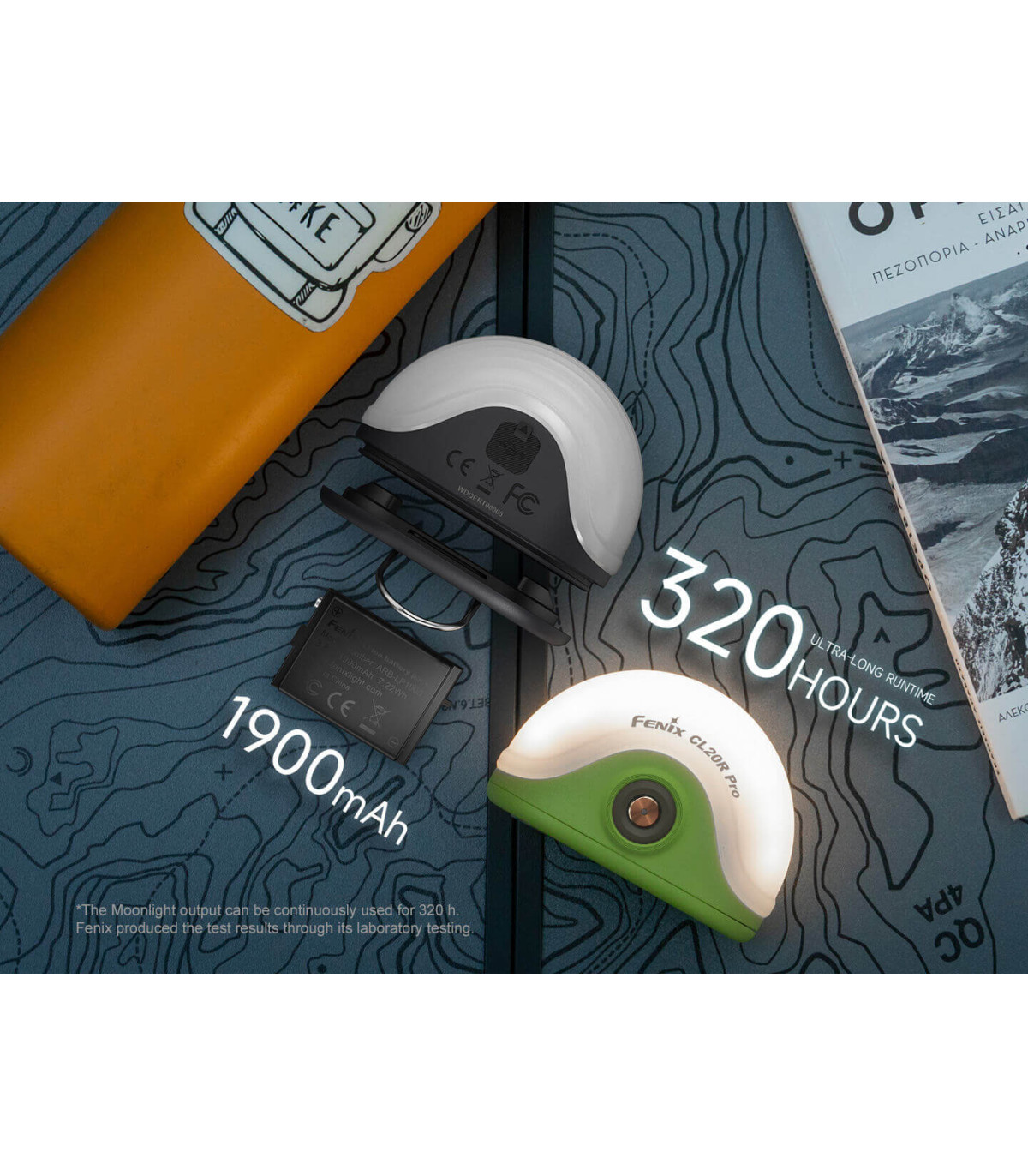 Φακός Fenix CL20R Pro Επαναφορτιζόμενος με USB