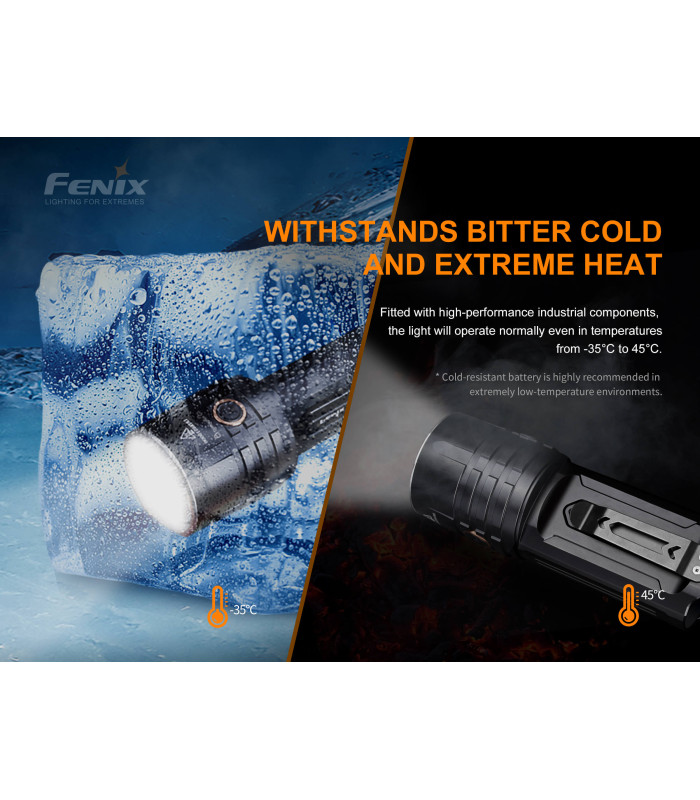 Φακός Fenix LR35R Επαναφορτιζόμενος με USB