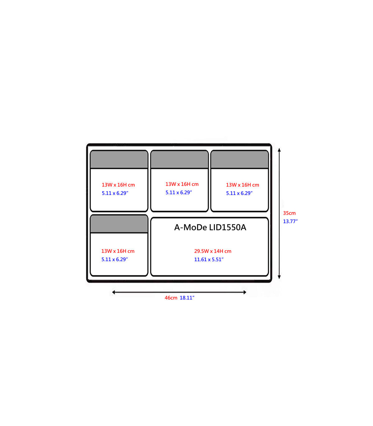 Lid Organizer 1550A