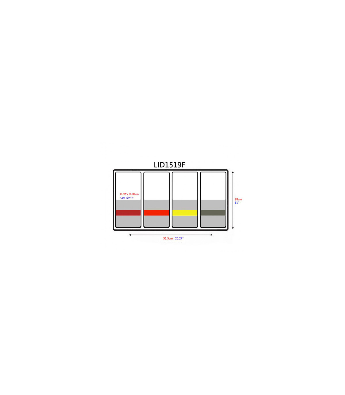 Lid Organizer 1519F