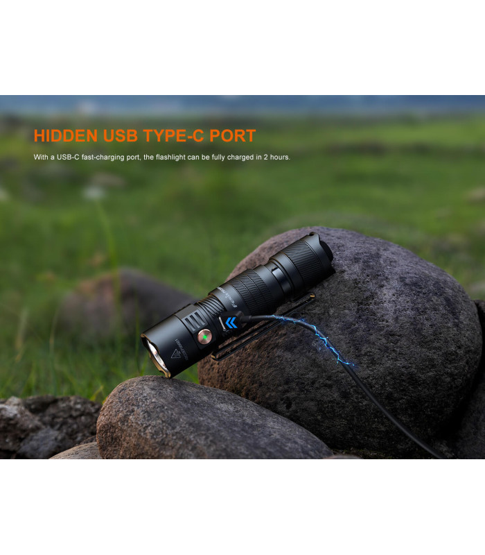Φακός Fenix PD26R ACE Επαναφορτιζόμενος με USB