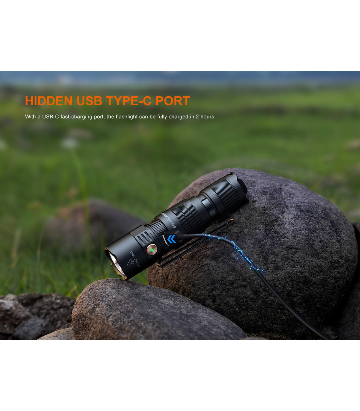 Φακός Fenix PD26R ACE Επαναφορτιζόμενος με USB