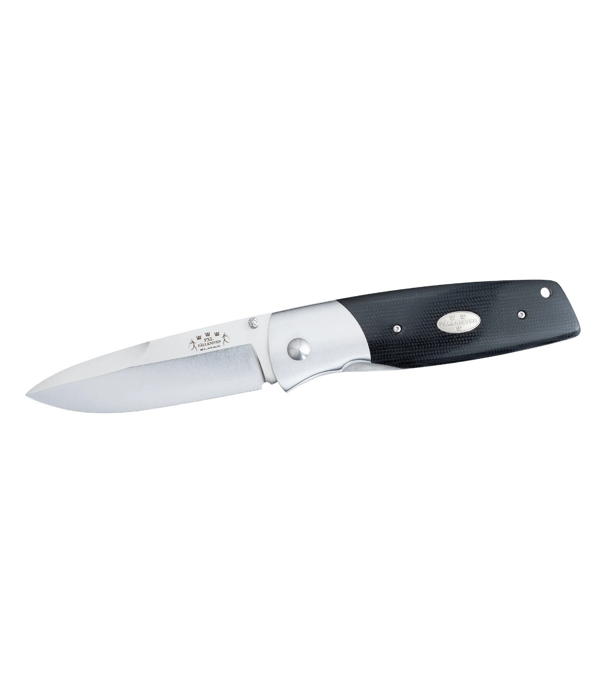 Fallkniven PXLbm Elmax (Black Canvas Micarta)