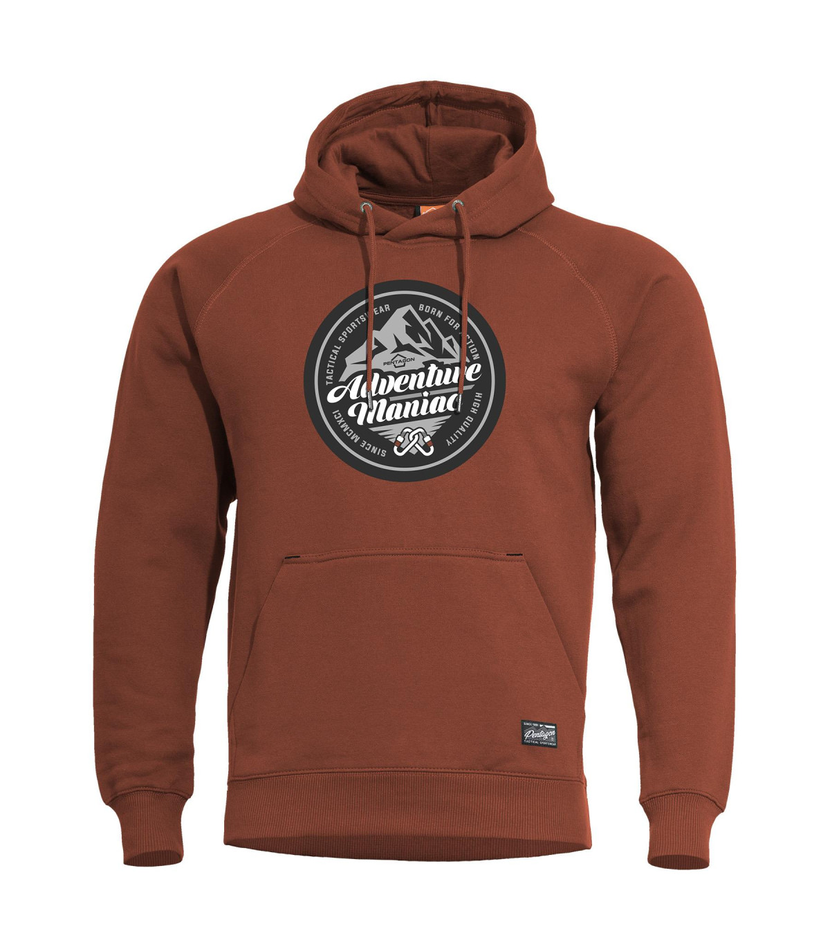 Μπλούζα Φούτερ Pentagon Phaeton Hood Sweater Adventure Maniac Με Κουκούλα Και Τσέπες | Sabotage Oddal