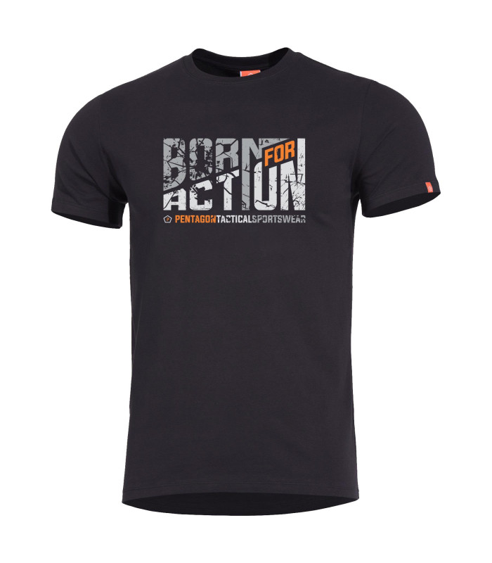 Μπλουζάκι Pentagon Ageron Born For Action T-Shirt Βαμβακερό | Sabotage Oddal