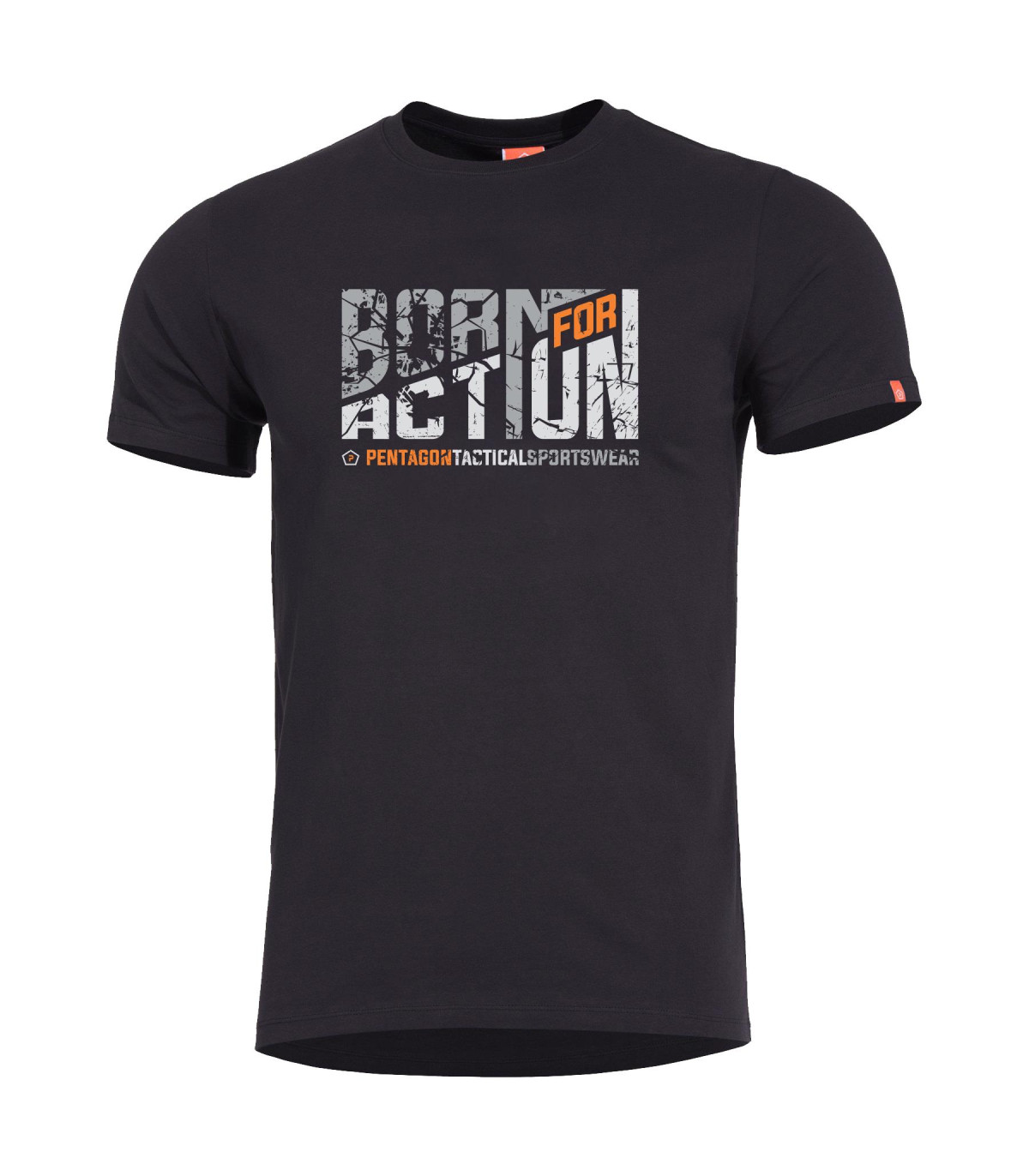 Pentagon Ageron Born For Action T-Shirt Ring-Spun Cotton | Sabotage Oddal