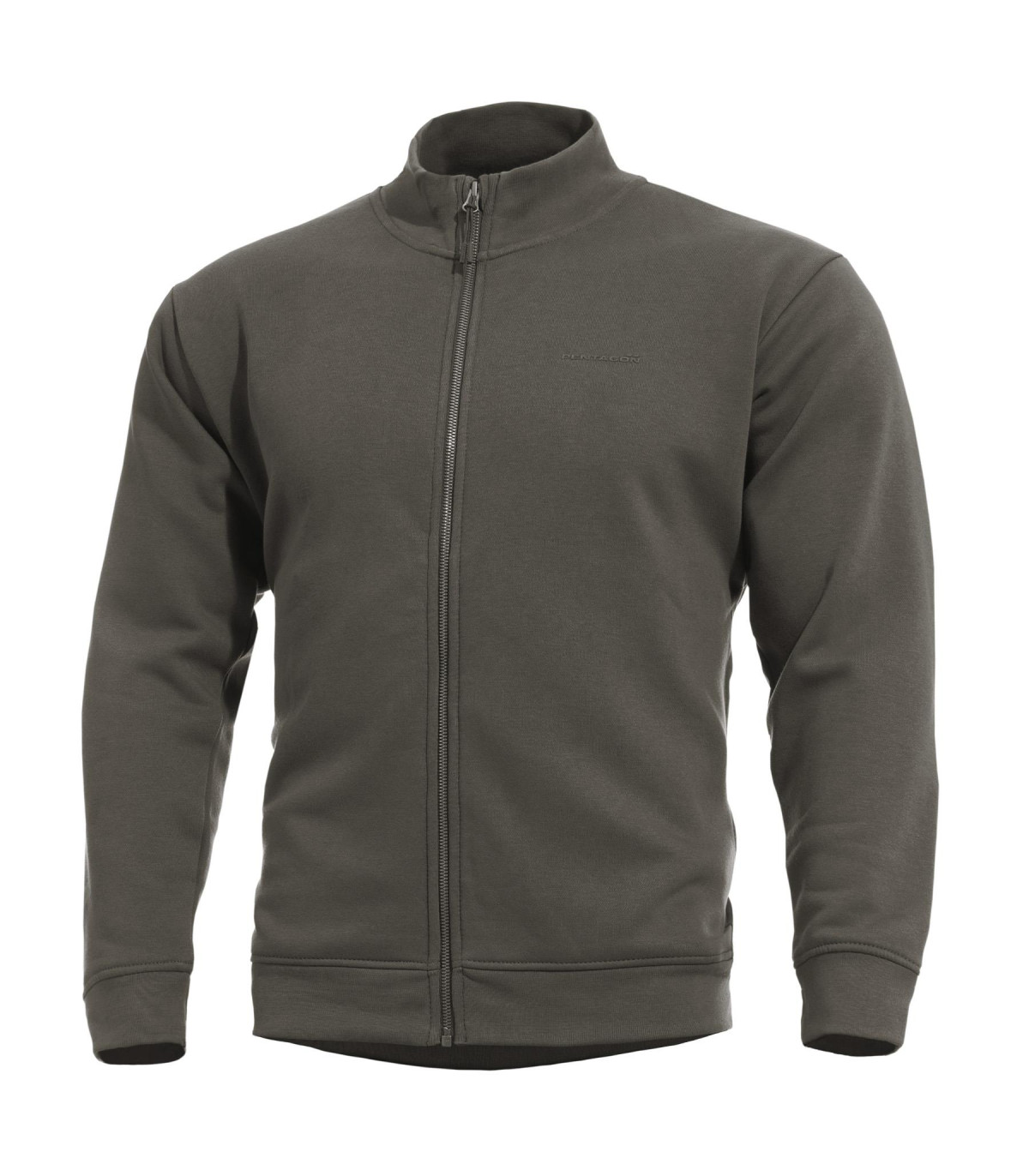 Pentagon Highneck Sweater With High Collar Zipper And Pockets | Sabotage Oddal