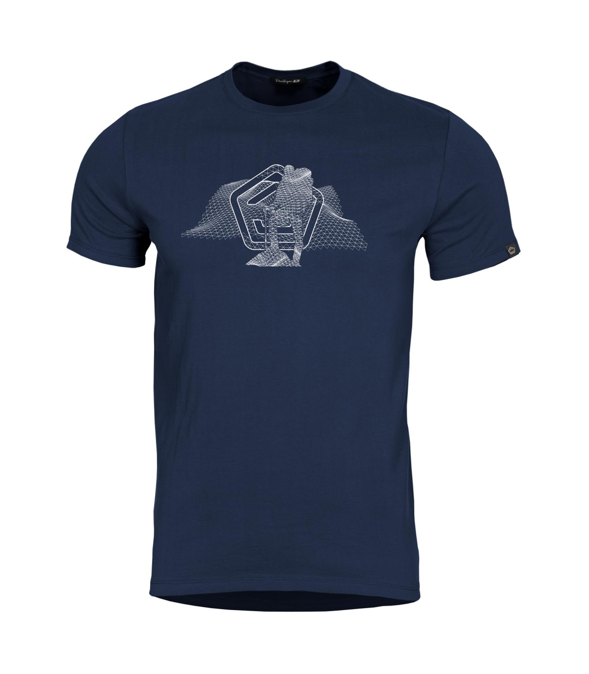Μπλουζάκι Pentagon Wireframe T-Shirt Βαμβακερό | Sabotage Oddal