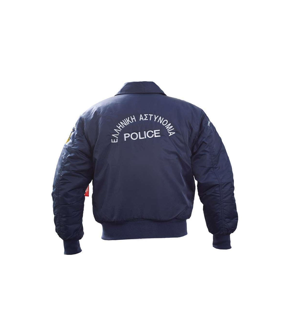 Police Flight Jacket Blue Windproof | Sabotage Oddal