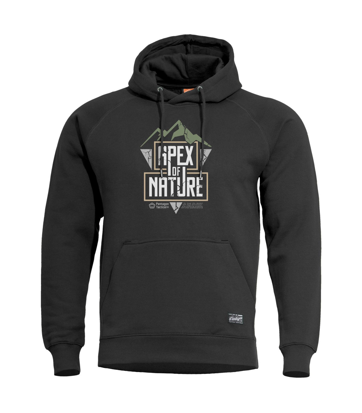Pentagon Phaeton Hood Sweater Apex Of Nature Comfort Fit Hoodie | Sabotage Oddal