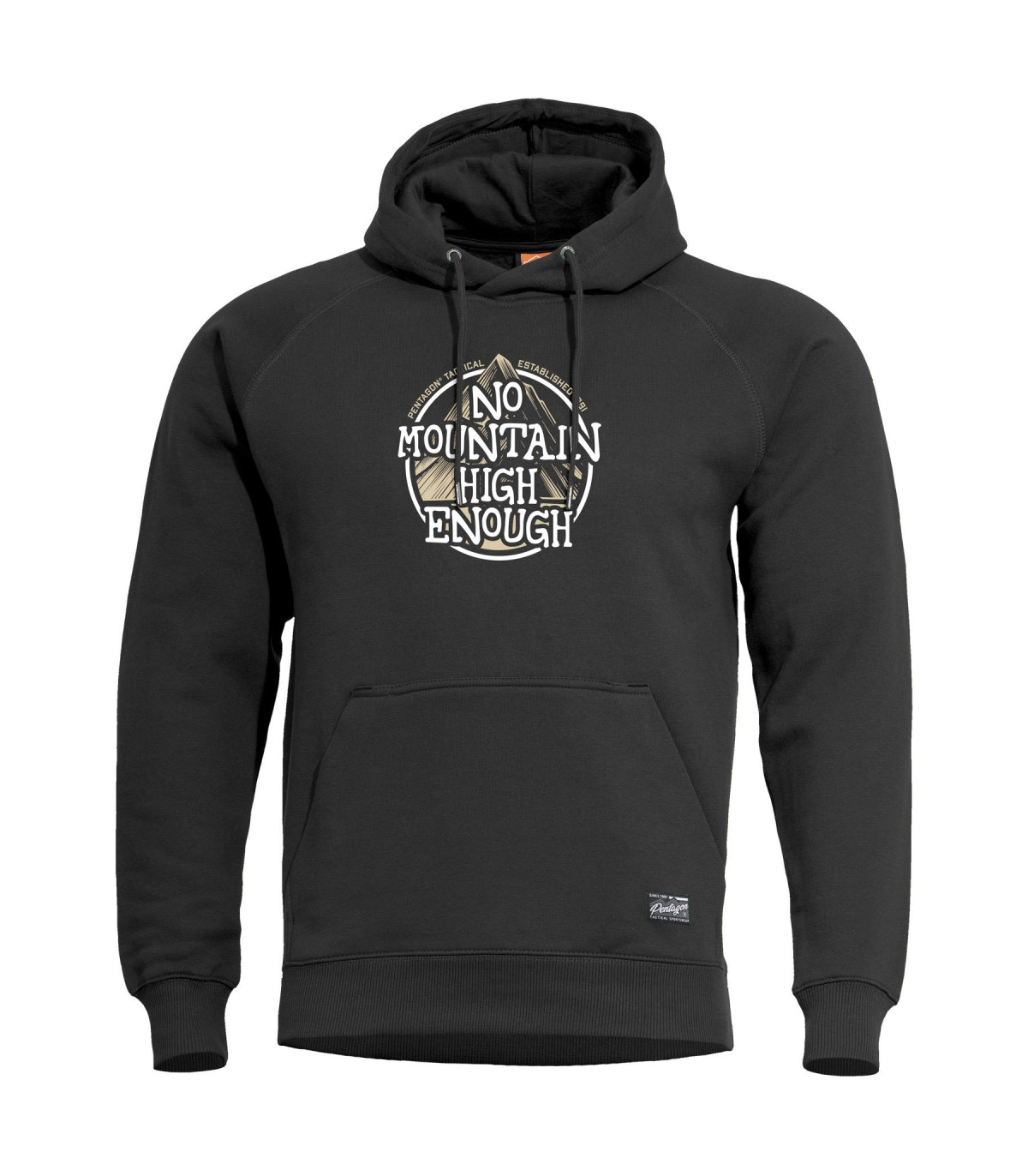 Μπλούζα Φούτερ Pentagon Phaeton Hood Sweater No Mountain Με Κουκούλα Και Τσέπες | Sabotage Oddal
