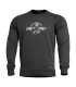 Μπλούζα Φούτερ Pentagon Hawk Lone Wolf Sweatshirt Με Στάμπα | Sabotage Oddal