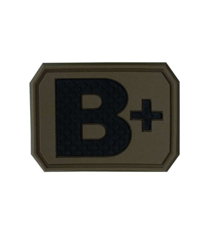 MILTEC 3D BLOOD TYPE PATCH B (+)