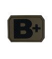 MILTEC 3D BLOOD TYPE PATCH B (+)