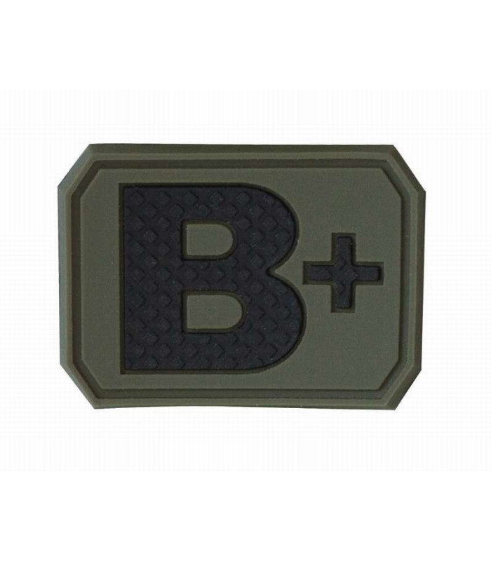 MILTEC 3D BLOOD TYPE PATCH B (+)