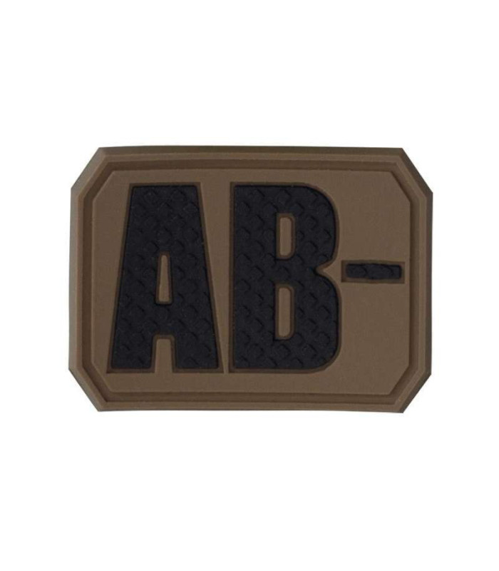 MILTEC 3D BLOOD TYPE PATCH AB (-)
