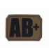 MILTEC 3D BLOOD TYPE PATCH A (+)