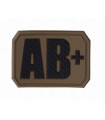 MILTEC 3D BLOOD TYPE PATCH A (+)
