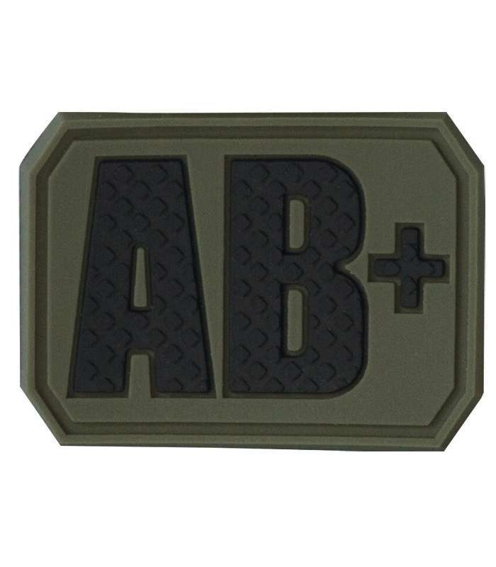 MILTEC 3D BLOOD TYPE PATCH A (+)