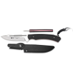 ΜΑΧΑΙΡΙ K25 micarta tactical knife. Onyx black, 32823