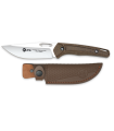 ΜΑΧΑΙΡΙ K25 caramel micarta knife. Blade 11 cm, 32820