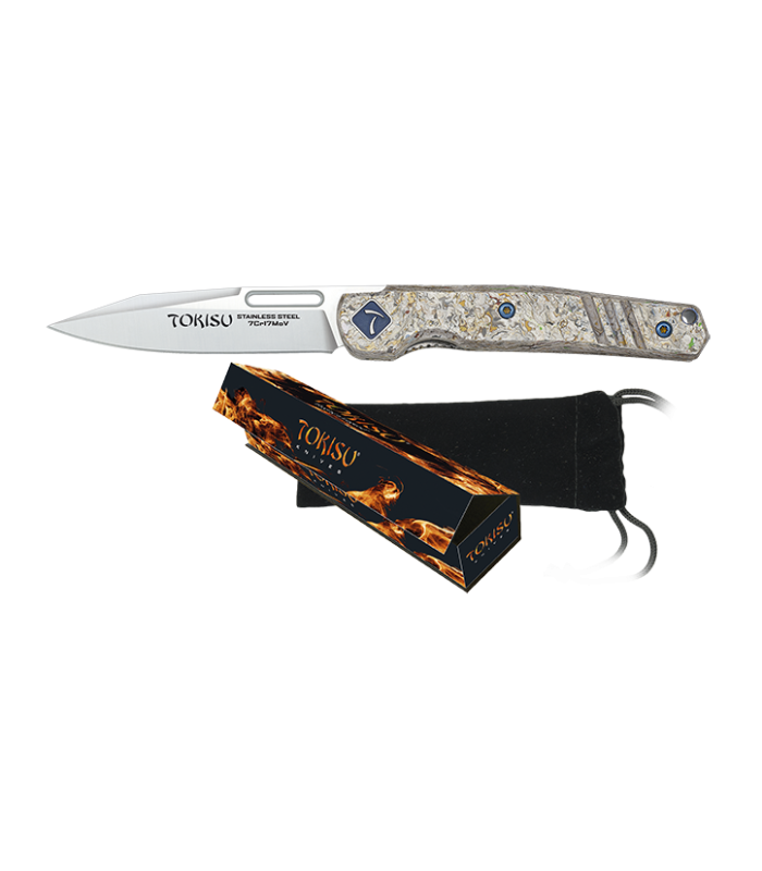 Σουγιάς TOKISU Penknife. Glacial micarta. Ball bearing, 25284