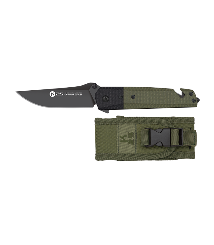 Σουγιάς K25 Army pocket knife. Two-color micarta, 25244
