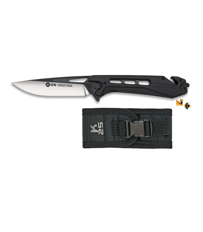Σουγιάς K25 Black K25 G10 /CNC. Tactical. XL series, 25242