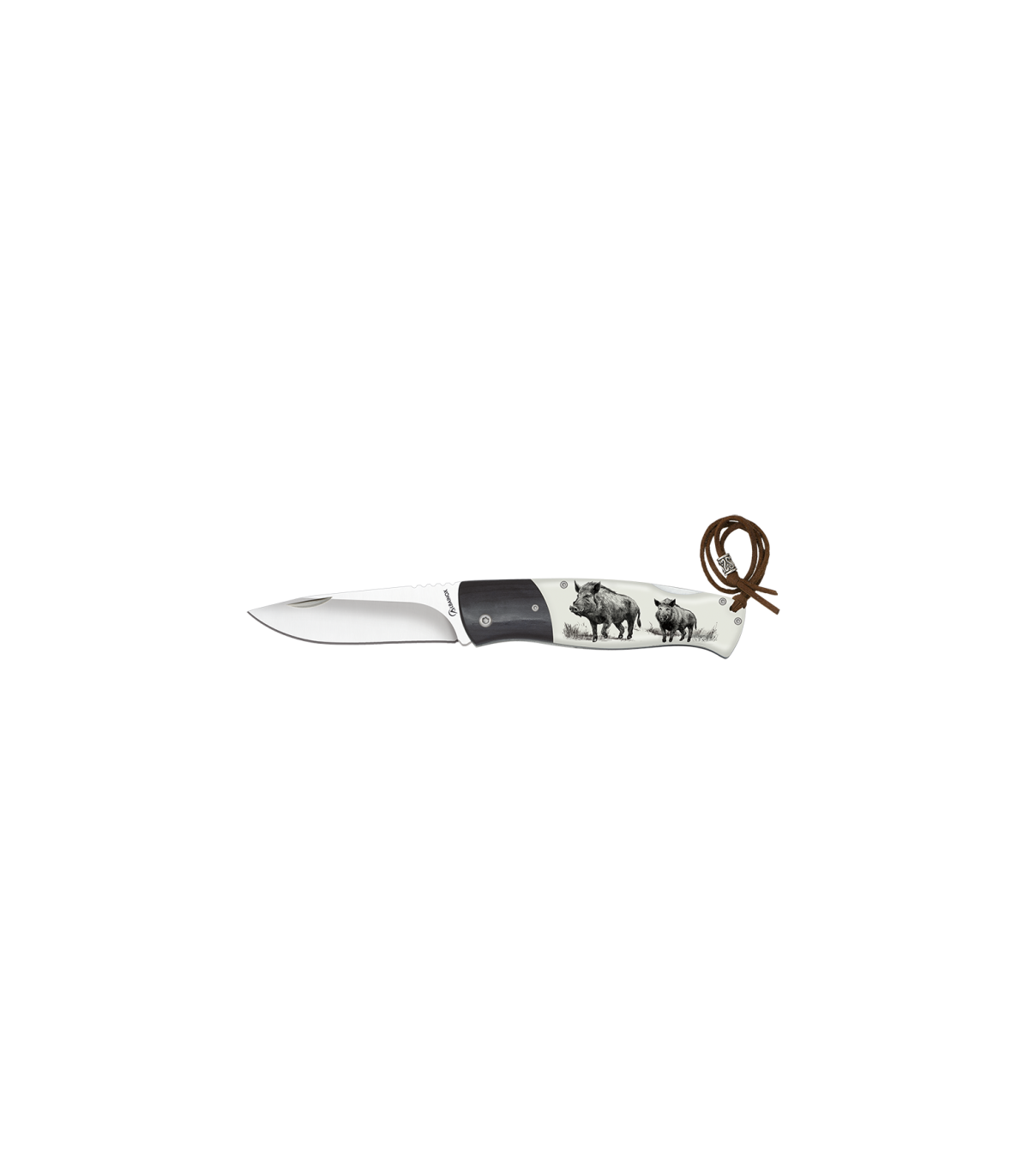 ΣΟΥΓΙΑΣ ALBAINOX, ΑΓΡΙΟΓΟΥΡΟΥΝΑ penknife. Black lock, 25222