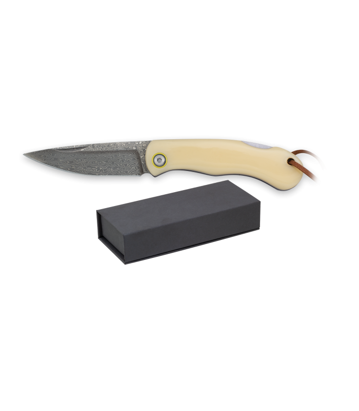 ΣΟΥΓΙΑΣ Albainox Damask pocket knife. Acrylic,73 layers, 25193