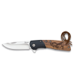 ΣΟΥΓΙΑΣ ALBAINOX, zebra wood pocket knife, 6.7cm, Πέρδικες, 25054GR611