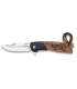 ΣΟΥΓΙΑΣ ALBAINOX, zebra wood pocket knife, 6.7cm, Ψαρας, 25054GR609