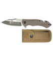 Σουγιάς K25 tactical pocket knife. Coyote G10, 25001