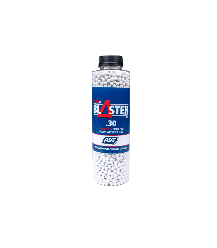 ΜΠΙΛΙΕΣ SOFT Blaster Alpha BBs, 0.30g, 3300 pcs, Μπουκάλι