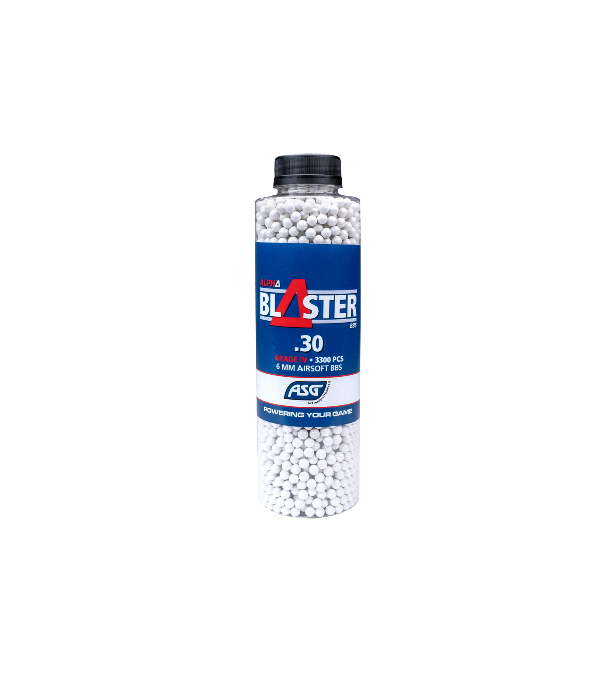 ΜΠΙΛΙΕΣ SOFT Blaster Alpha BBs, 0.30g, 3300 pcs, Μπουκάλι