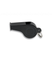 ΣΦΥΡΙΧΤΡΑ ΠΛΑΣΤΙΚΗ Black whistle. With ring. 4 cm, 33032