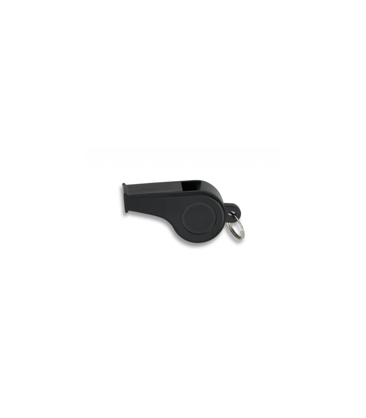 ΣΦΥΡΙΧΤΡΑ ΠΛΑΣΤΙΚΗ Black whistle. With ring. 4 cm, 33032