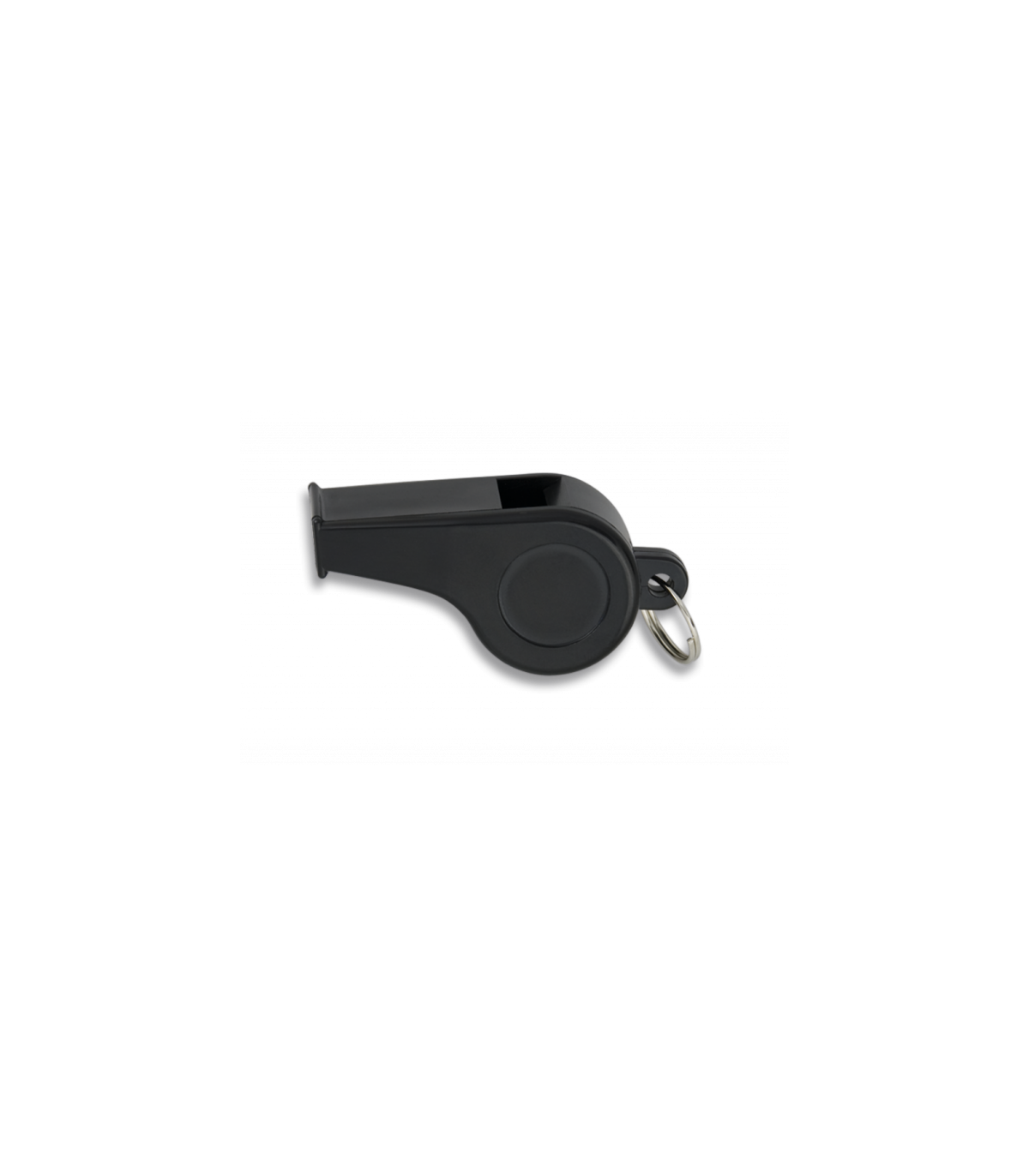 ΣΦΥΡΙΧΤΡΑ ΠΛΑΣΤΙΚΗ Black whistle. With ring. 6 cm, 33030