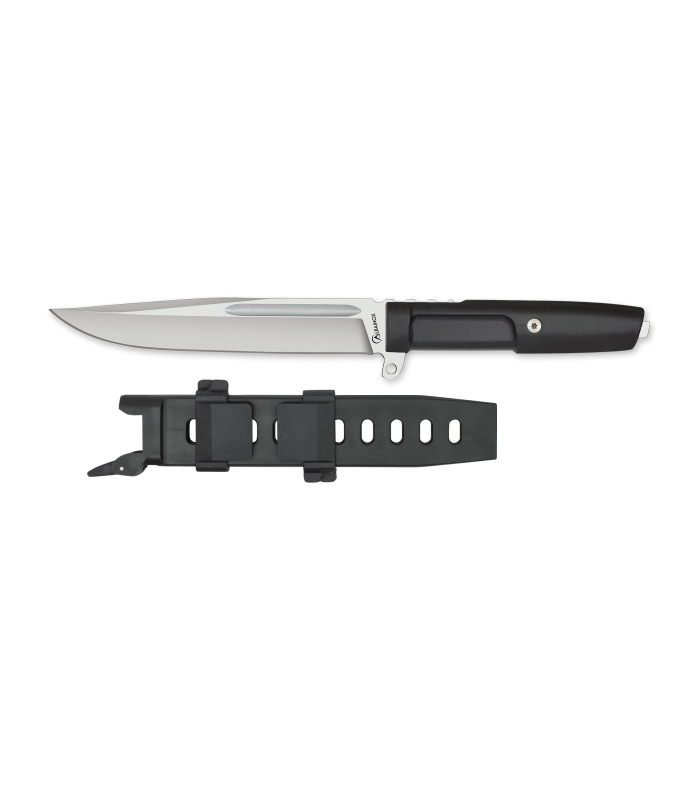 ΜΑΧΑΙΡΙ Albainox Satin tactical knife. Rubber handle. ABS, 32875