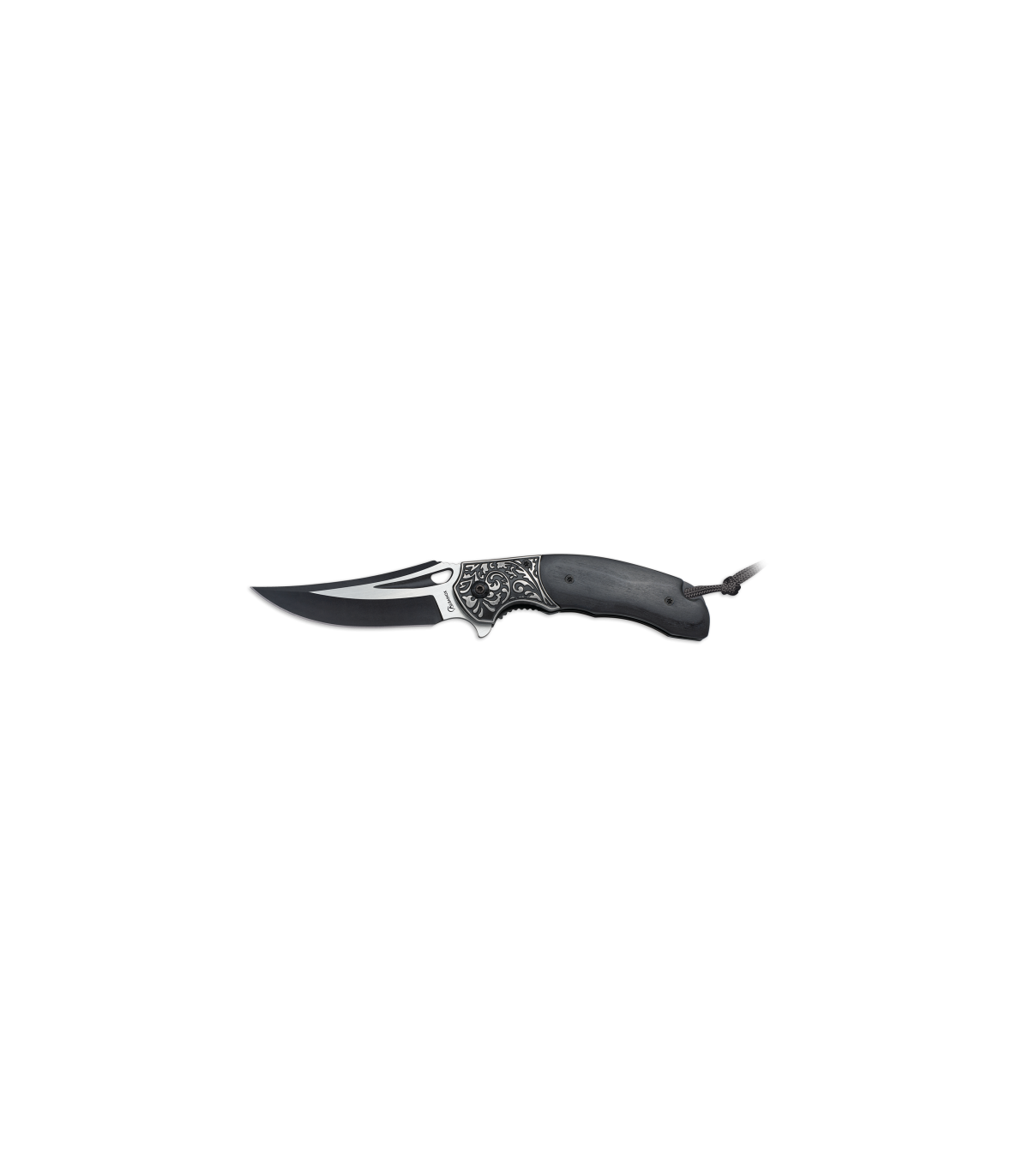 ΣΟΥΓΙΑΣ ALBAINOX, black stamina penknife. Ornated, 25363