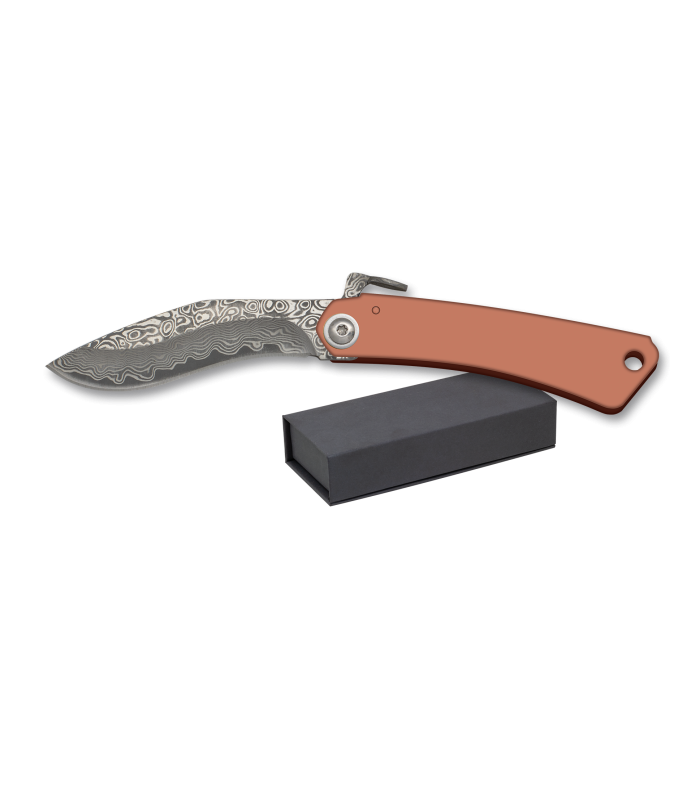 ΣΟΥΓΙΑΣ ALBAINOX, penknife. Pinkish steel grips, 25357