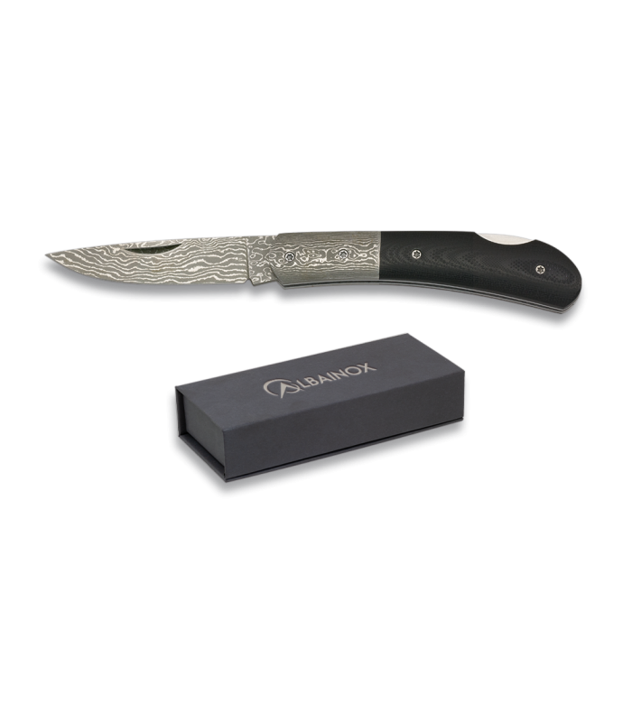ΣΟΥΓΙΑΣ ALBAINOX Albainox damas penknife. Black mikarta, 19953