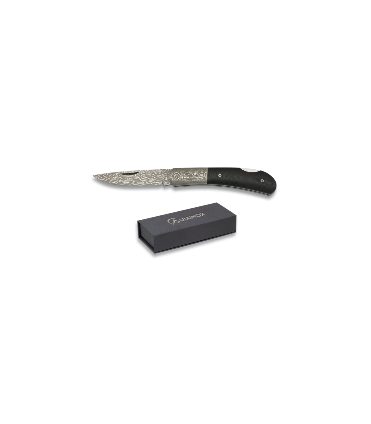 ΣΟΥΓΙΑΣ ALBAINOX Albainox damas penknife. Black mikarta, 19953