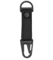 ΜΠΡΕΛΟΚ Albainox Black nylon key-ring with snap hook