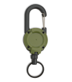 ΜΠΡΕΛΟΚ Albainox Εκτινόμενο 55 cm extensible snap hook. Green