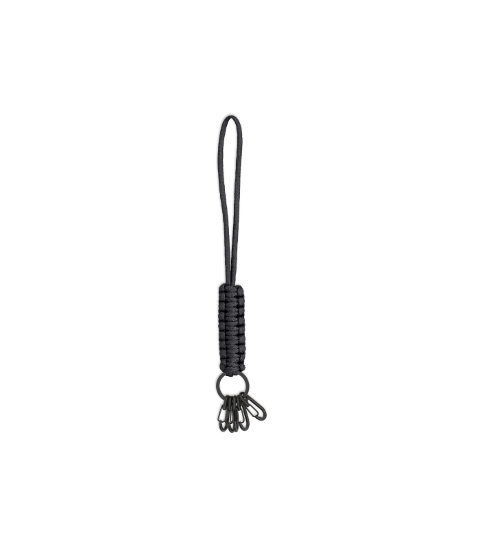 ΜΠΡΕΛΟΚ Albainox Key-ring with black paracord & 6 snap h.