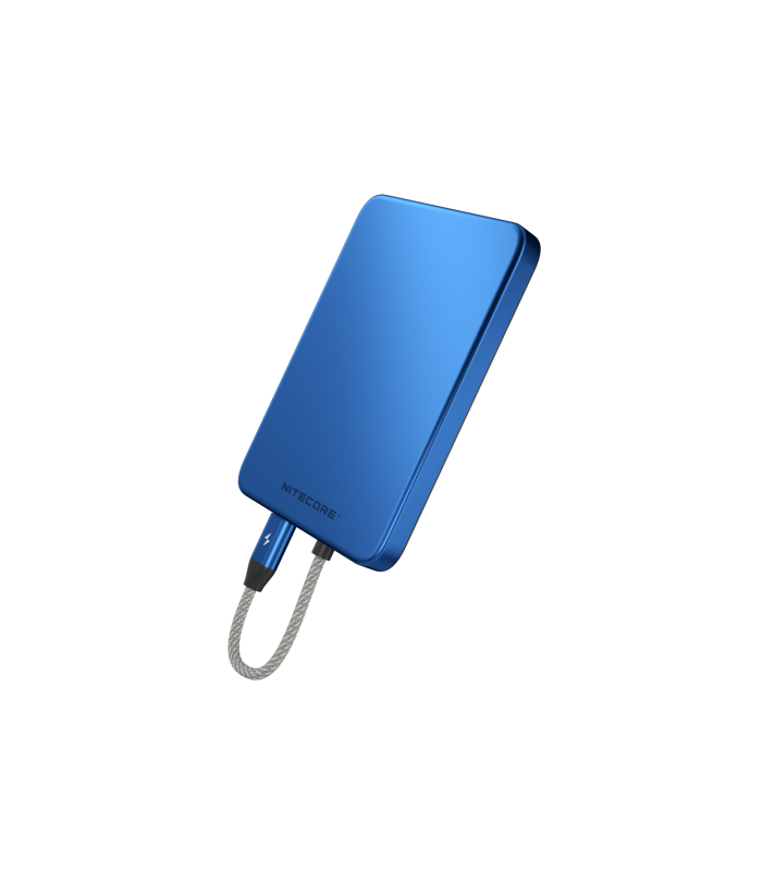 POWER BANK NITECORE POCKET 5, 5000ma Ultra Thin Aluminium body, Blue