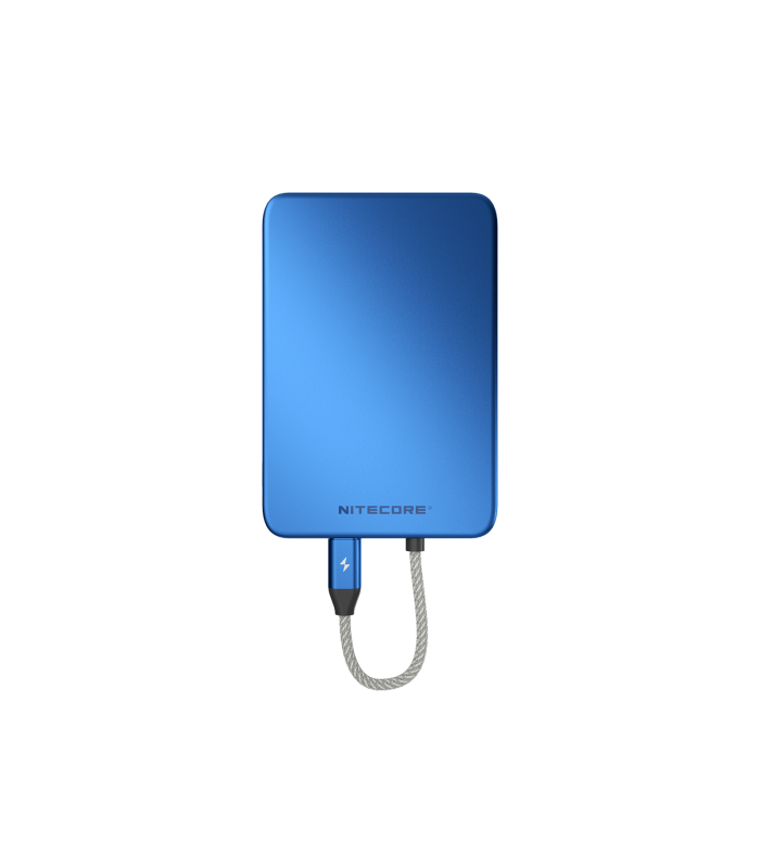 POWER BANK NITECORE POCKET 5, 5000ma Ultra Thin Aluminium body, Blue