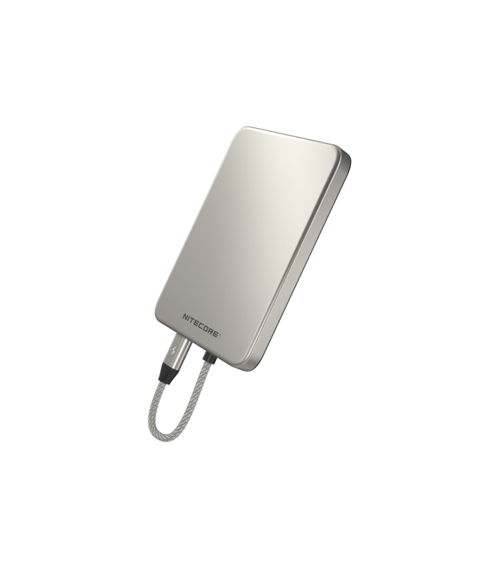 POWER BANK NITECORE POCKET 5, 5000ma Ultra Thin Aluminium body, Grey