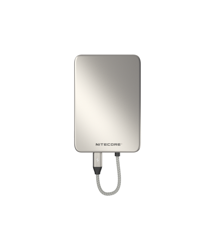 POWER BANK NITECORE POCKET 5, 5000ma Ultra Thin Aluminium body, Grey